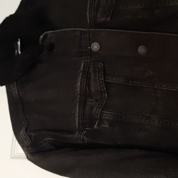 Zara boys denim fur coat - Picture 4 of 7
